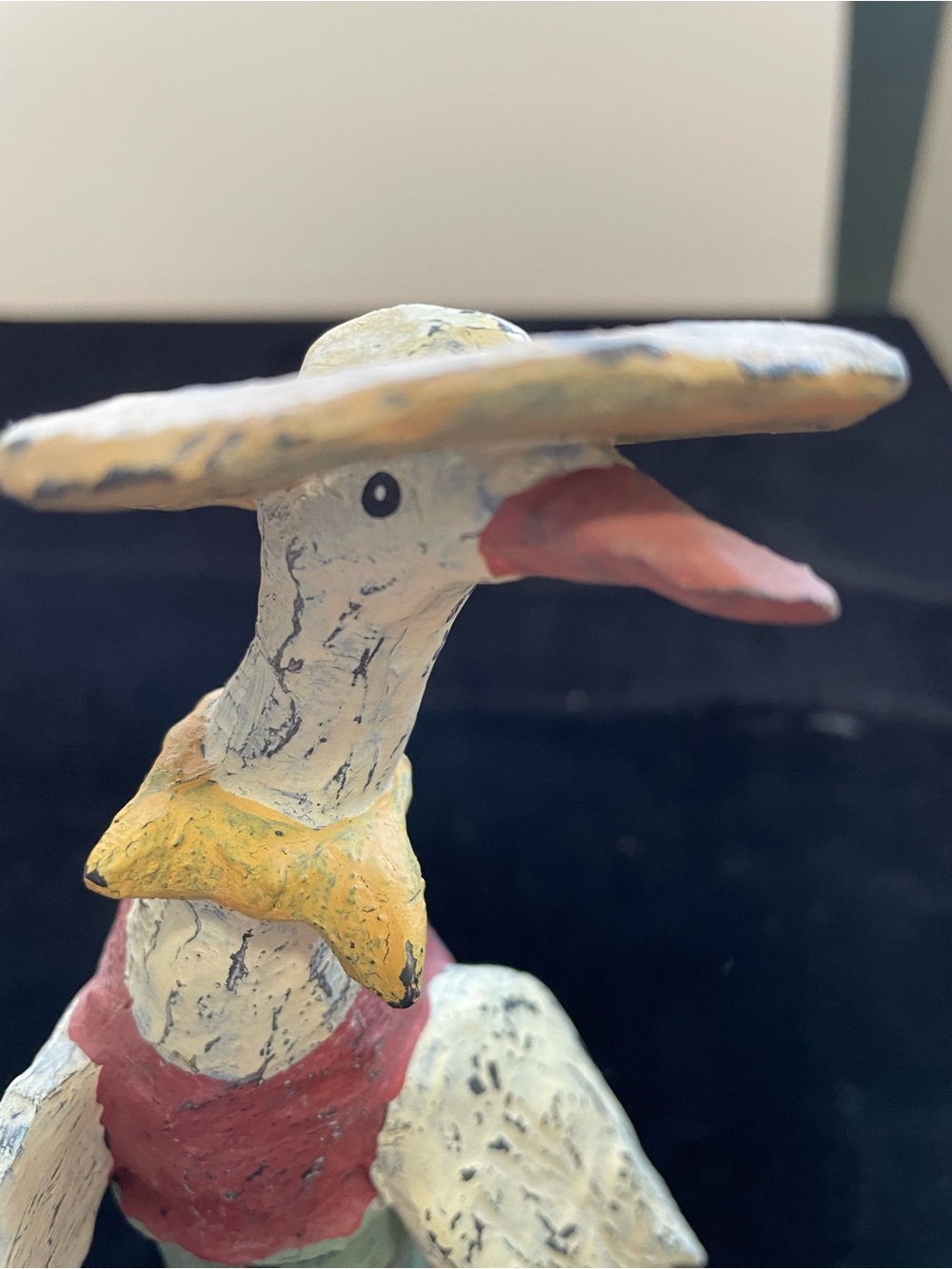 Primatives by Kathy rustic design farmer duck on a cart